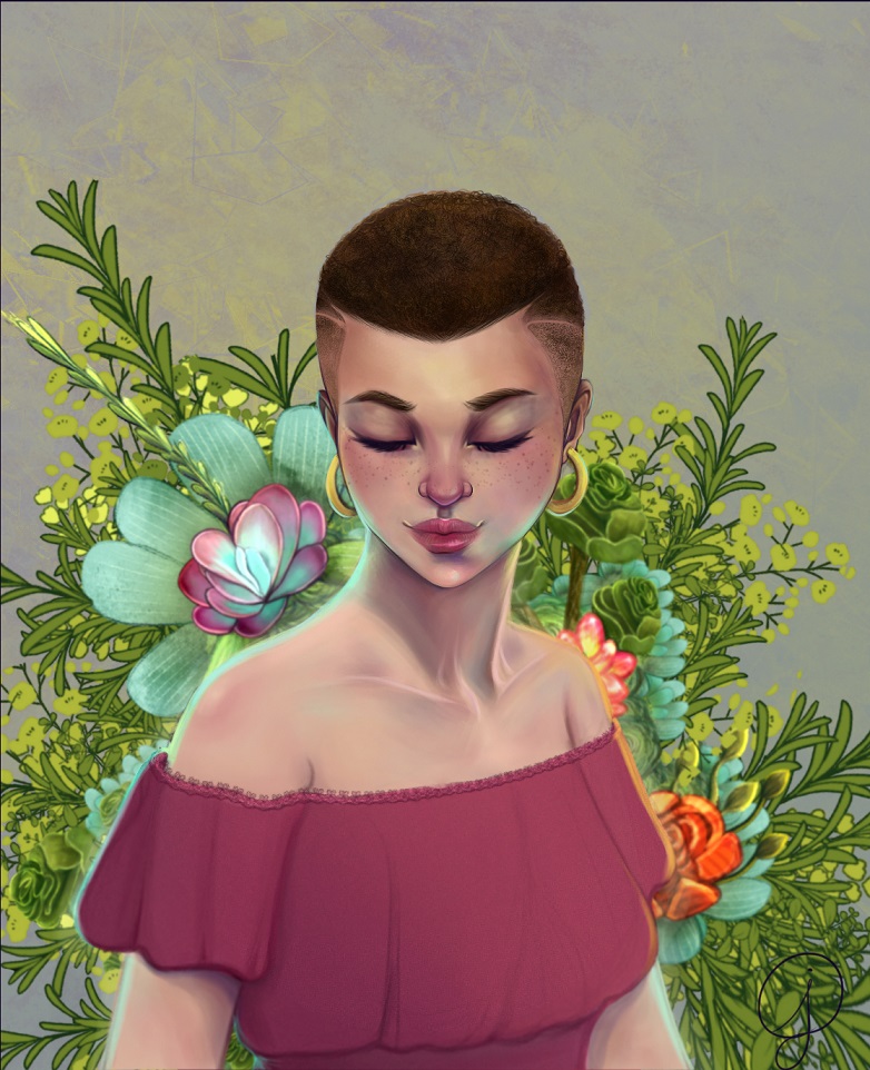 Succulent Lady
